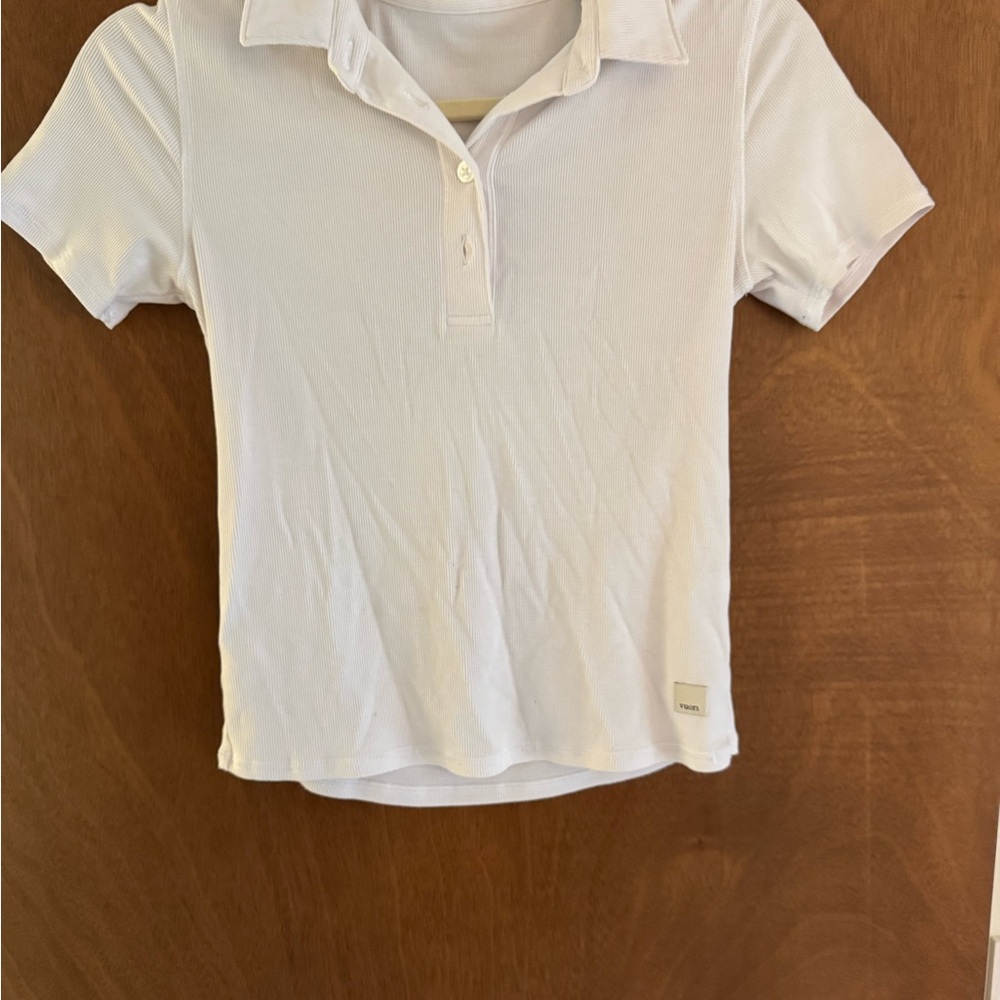 Classic White Womans Vuori Shirt